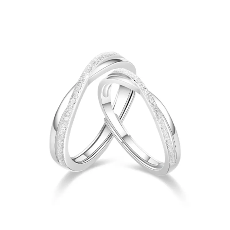 WANLIACC S999 Fine Silver Rings Unisex-0
