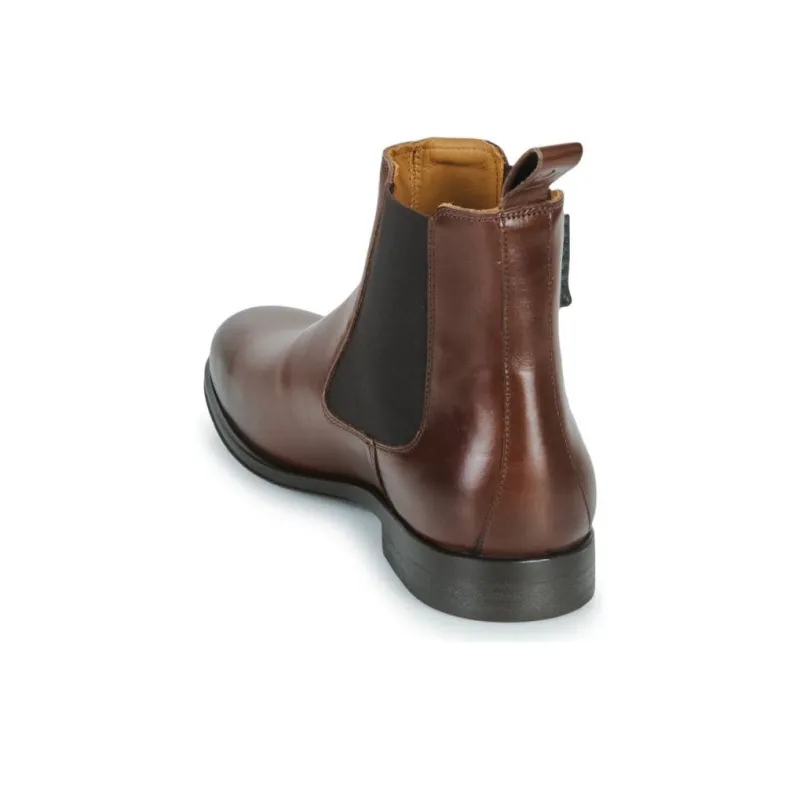 PELLET Short Chelsea Boots Men's Brown-4