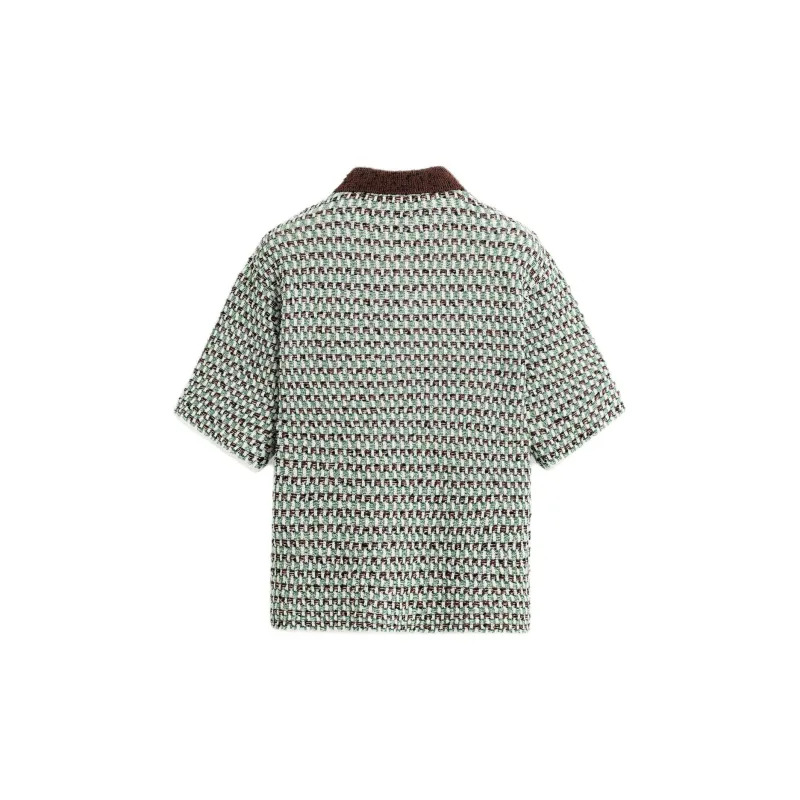ZARA Polo Shirts Men Green-1
