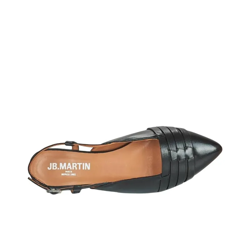 JB MARTIN Tresor Casual Single Shoes Women's Black-4