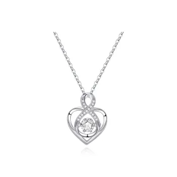 CHAOHONGJI S925 Zircon Collarbone Chain Necklace Women's