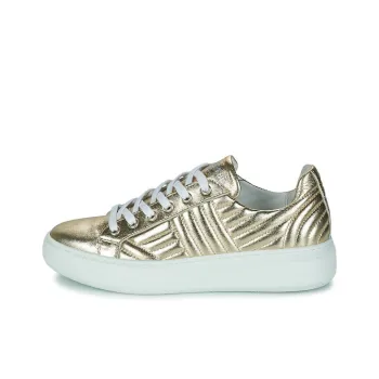 JB MARTIN Flable Low Top Skateboard Shoes Women's Champagne Gold