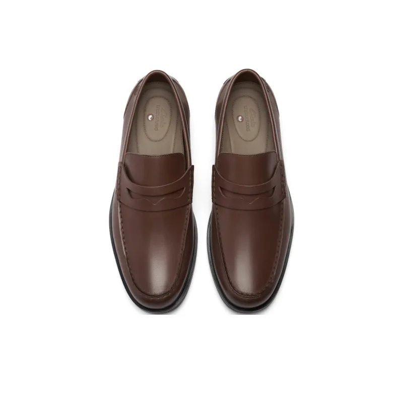 Clarks Optimal Yued Collection Loafers Men's Tan-2