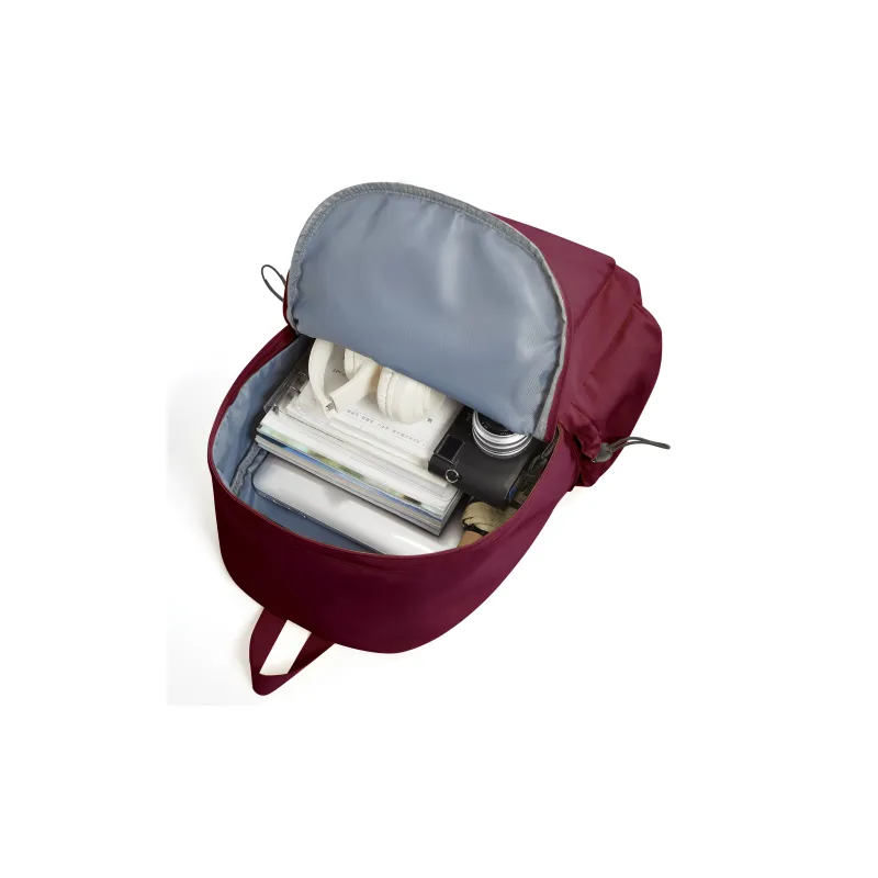 Sisea Fabric Backpack Laptop Bag Travel Bag Backpack Regular Unisex Classic Black/cream White-23