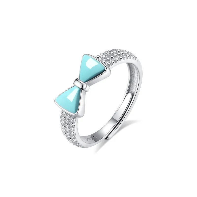 QIAOWUQIAONV Turquoise Rings Women's-0