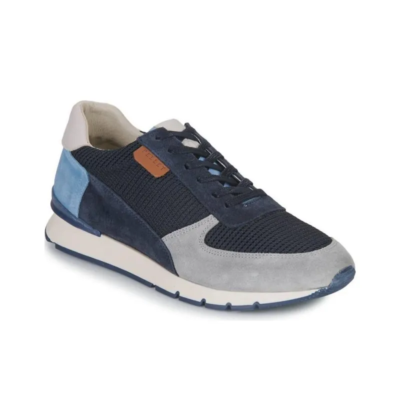 PELLET Malo Low-Top Casual Shoes Men's Blue Gray-2