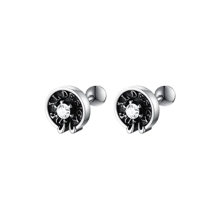 WANLIACC Alloy Stud Earrings Unisex-0