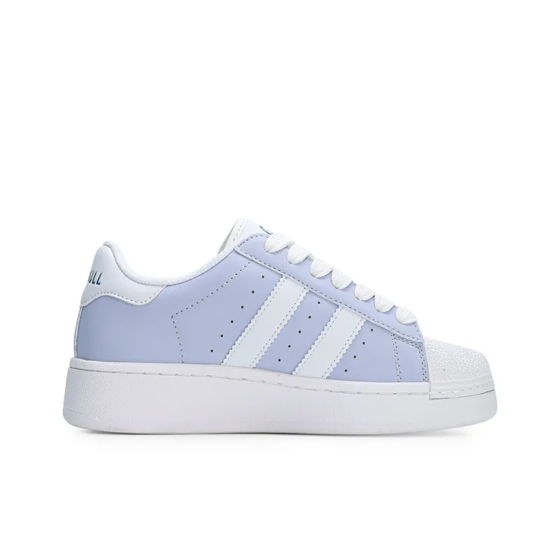 GLO BULL Anti-Slip And Wear-Resistant Breathable Low-Top Skateboard Shoes Unisex Clearwater Blue-1