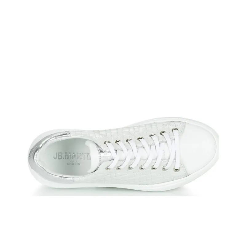 JB MARTIN Fatale Low-Top Skateboard Shoes Women's White-5