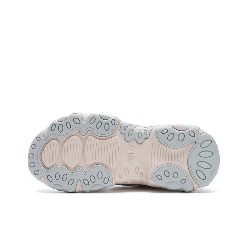 FILA FLUID 6 Casual Shoes Women's Low Top Space Silver/Griffin Pink-5