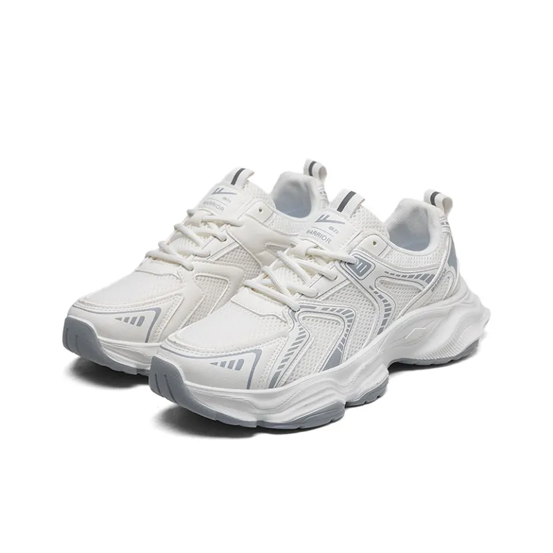 Warrior Anti Slip And Wear Resistant Height Increasing Low Top Chunky Sneakers Men's-2