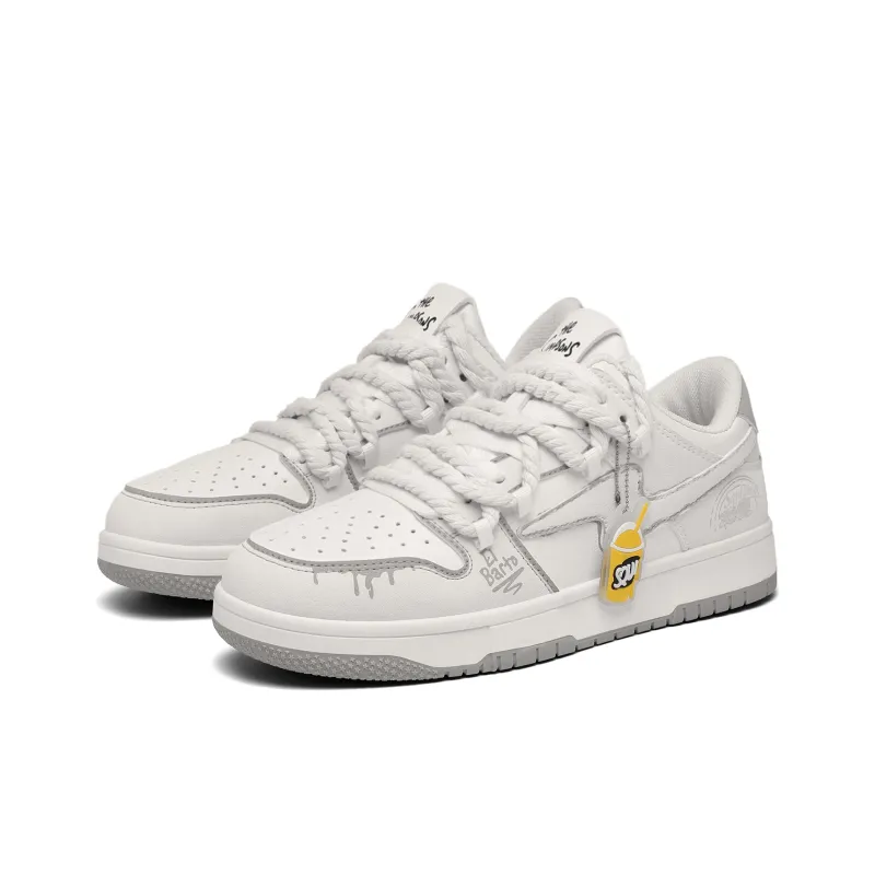 The Simpsons Abrasion Resistant, Lightweight, And Breathable Low Top Skateboard Shoes Unisex-9