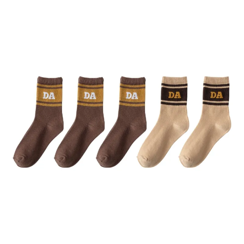 Cotton Gene Mid Calf Socks Unisex Combo Set-22