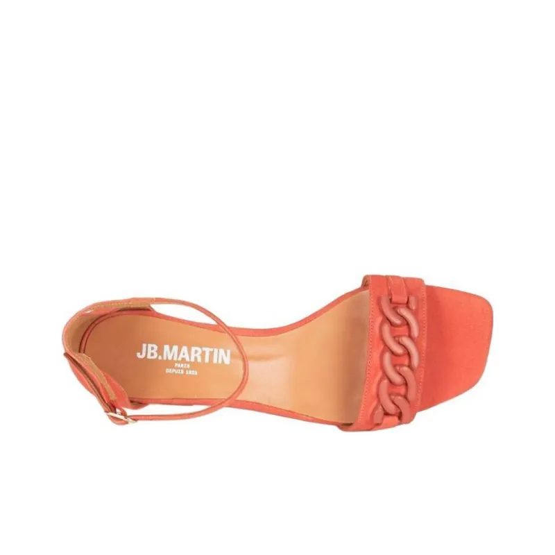 JB MARTIN Vegas Strap Sandals Women's Orange-5