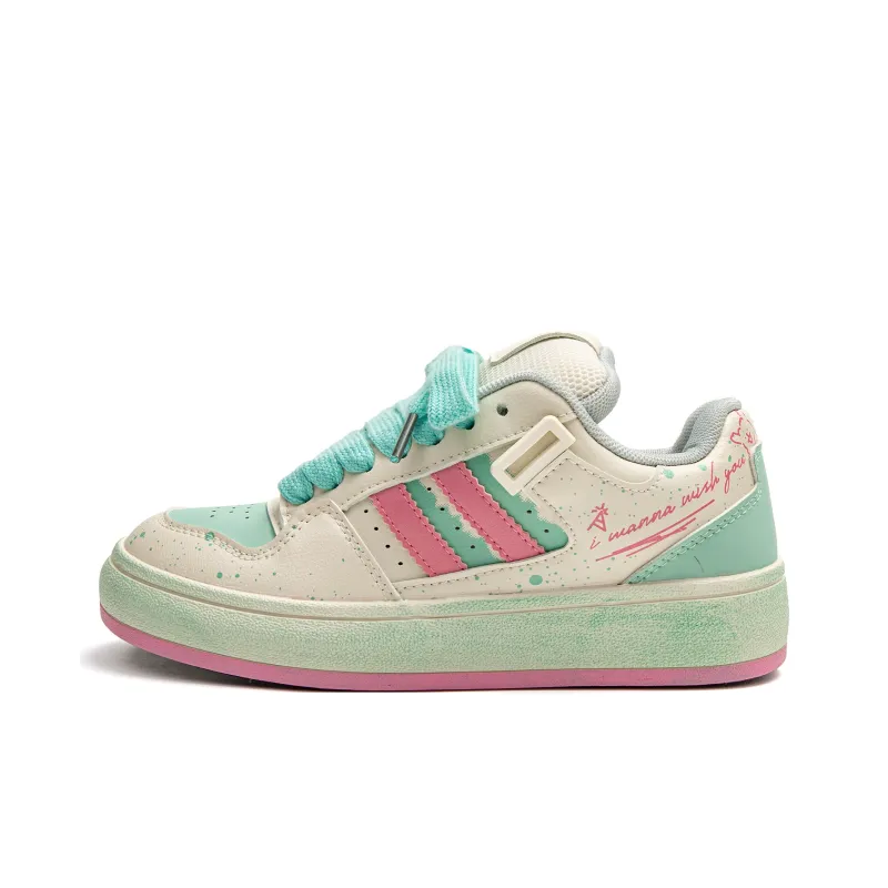 STAE Anti Slip Wear Resistant Low Top Skateboard Shoes Women's Box Included-1