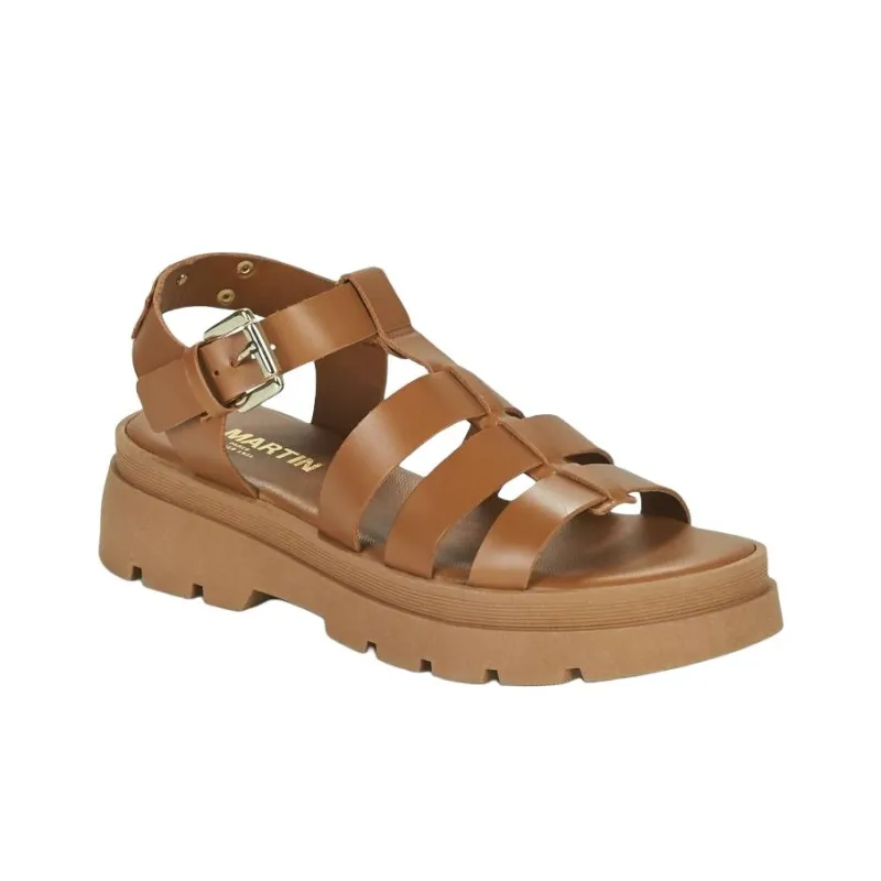 JB MARTIN DELICE Roman Sandals Women's Light Brown-3