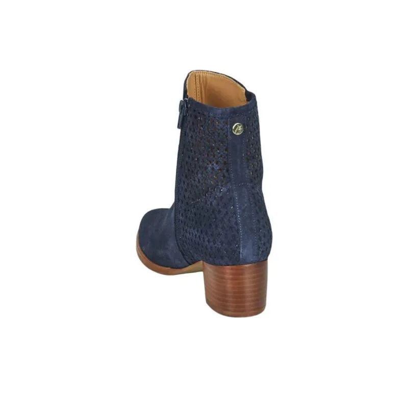 JB MARTIN Loca Ankle Boots Women's Blue-4