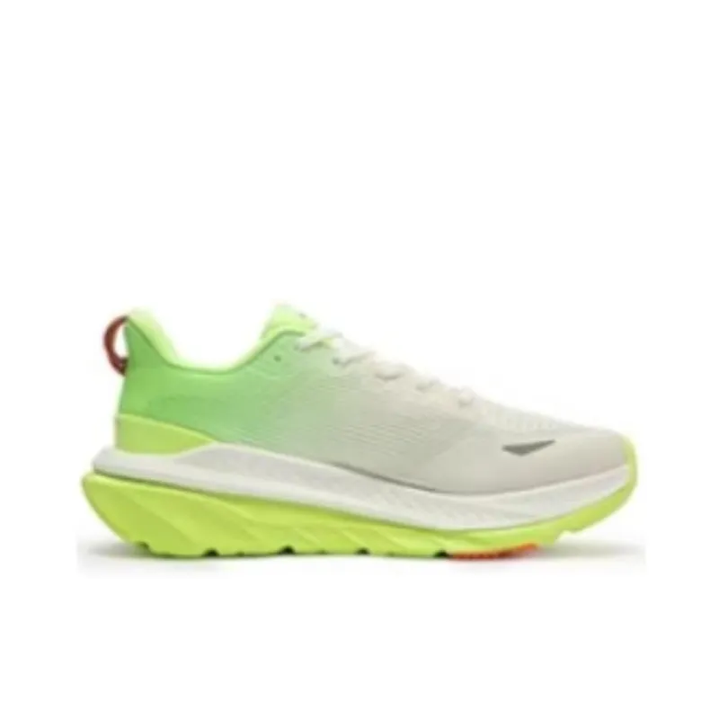 361° Red Flame 3 Cushioned Slip Resistant Low Top Running Shoes Men's White Green-1