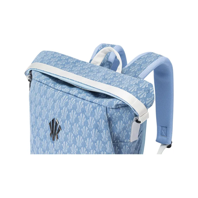 Anta Irving Series Fabric Backpack Regular Unisex Denim Light Blue-3