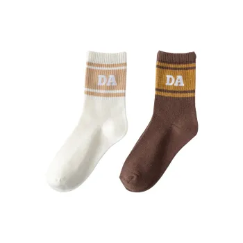 Cotton Gene Mid Calf Socks Unisex Combo Set