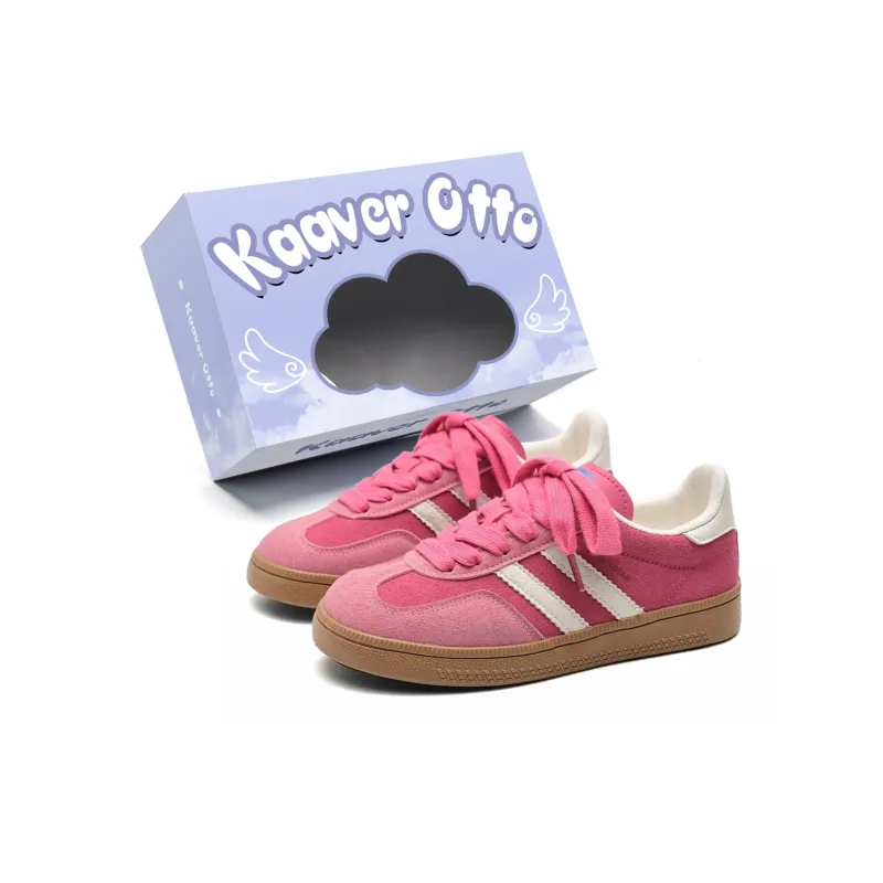KAAVER OTTO Slip Resistant Lightweight Breathable Low Top Skateboard Shoes Women's-0