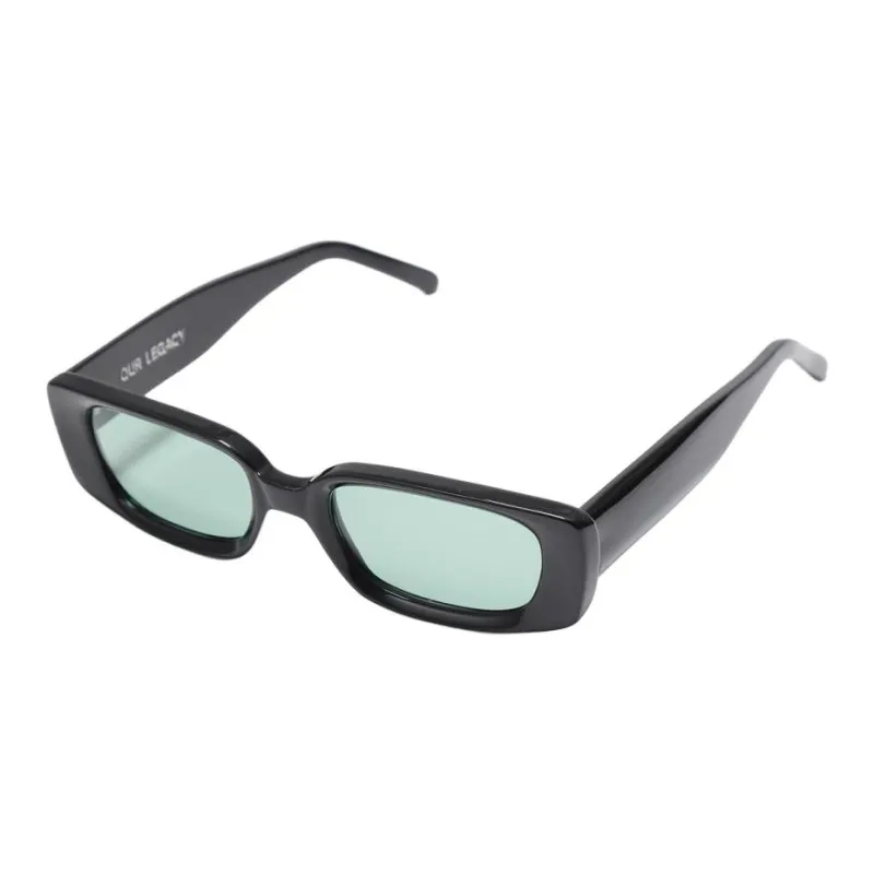 OUR LEGACY Narrow Round Frame Glasses-2