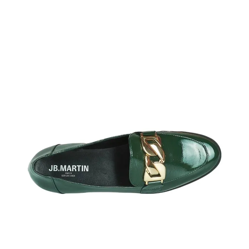JB MARTIN Captive Loafers Women's Dark Green-5