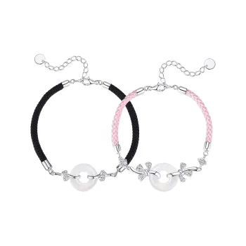 Lao Feng Xiang Chalcedony Bracelet For Girlfriend Birthday Unisex