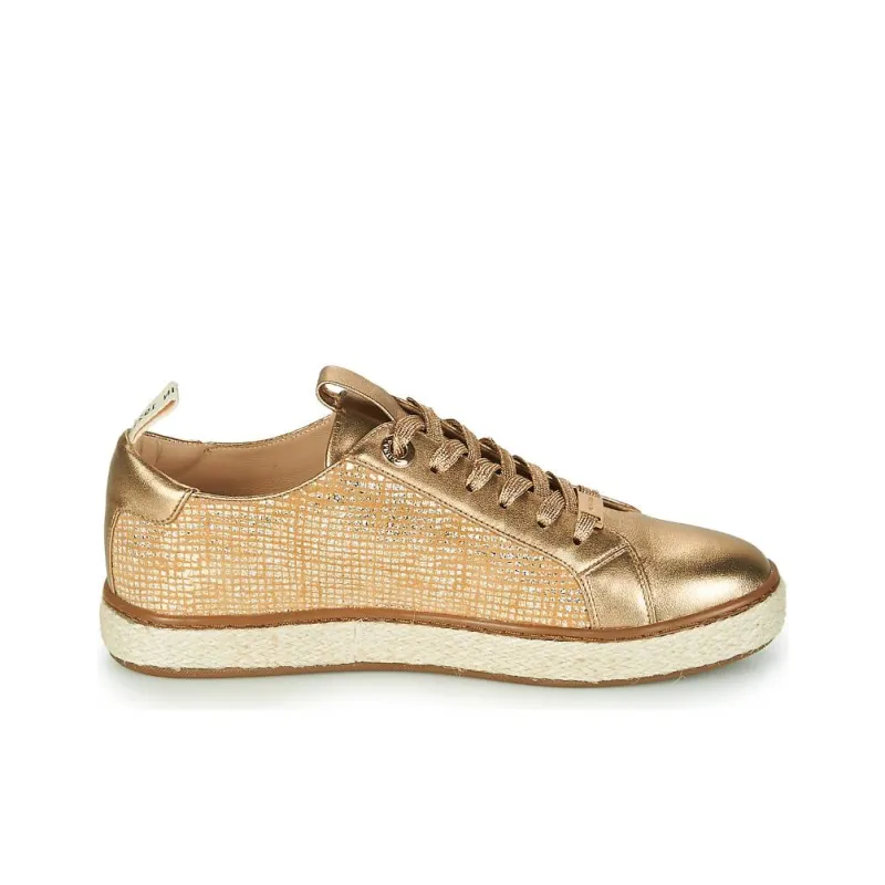 JB MARTIN Inaya Low Top Skateboard Shoes Women's Gold-1