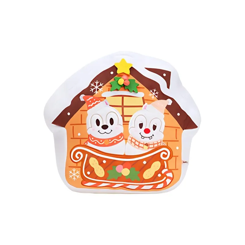 Disney 2022 Winter Holiday Party Collection Snowman Chip 'N Dale Scent Dolls Plush Doll 38cm High Shanghai Disney-0