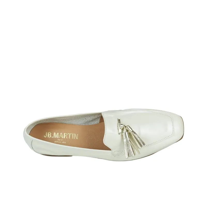 JB MARTIN VIC Loafers Women's White-5