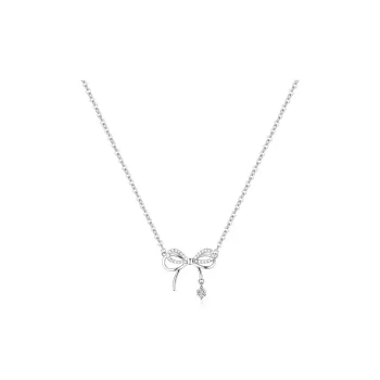 BHI Sterling Silver Necklace Gift Box Set Women's Bestie Style