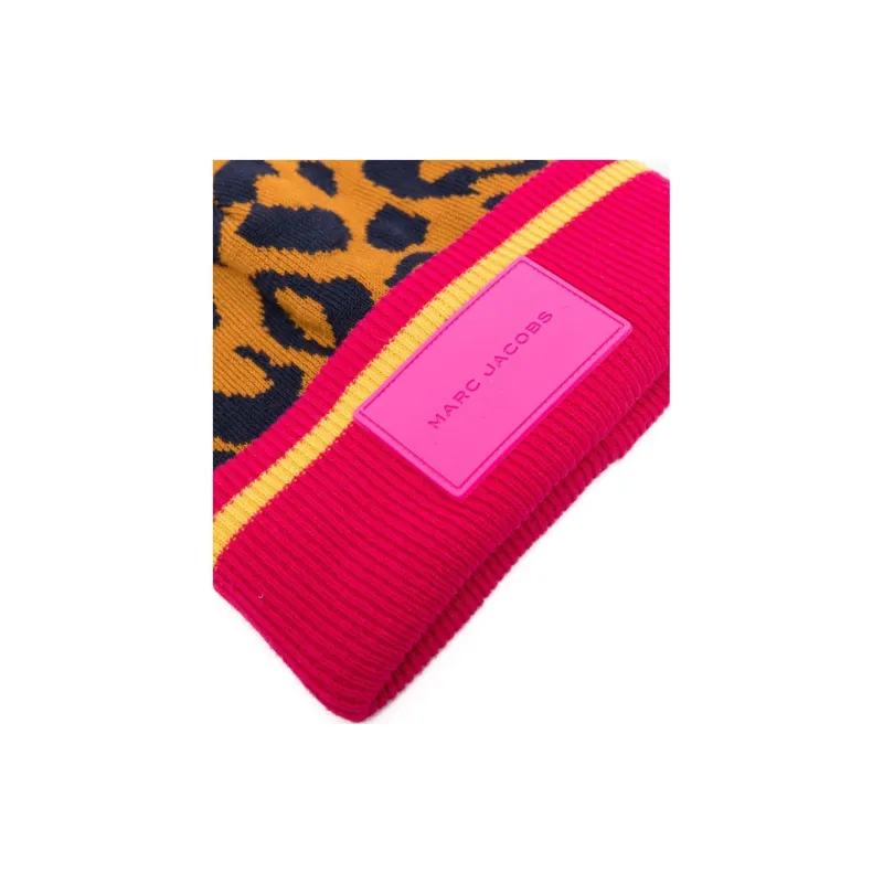 MARC JACOBS Colour block Knitted Beanie-3