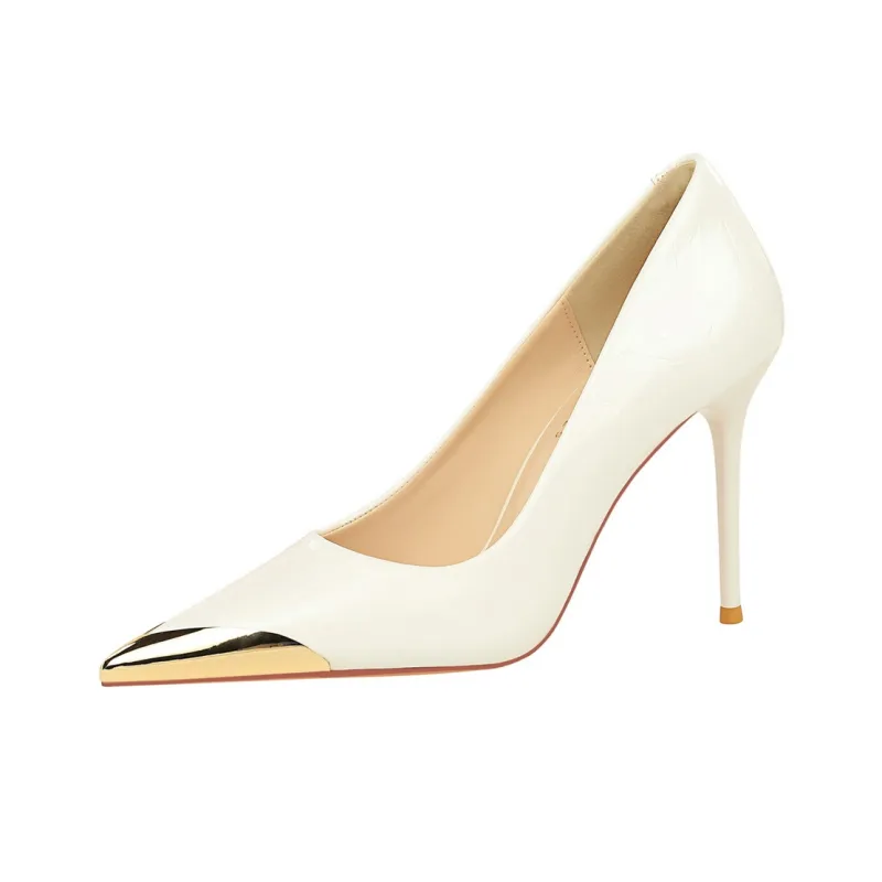 YAFEI XUANYU Slim Heel High Heels 9.5CM Women's-12