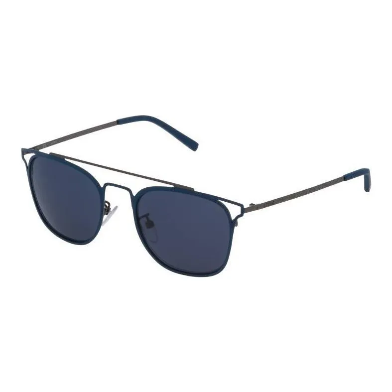 Sting Metal Aviator Sunglasses Men's Black-0