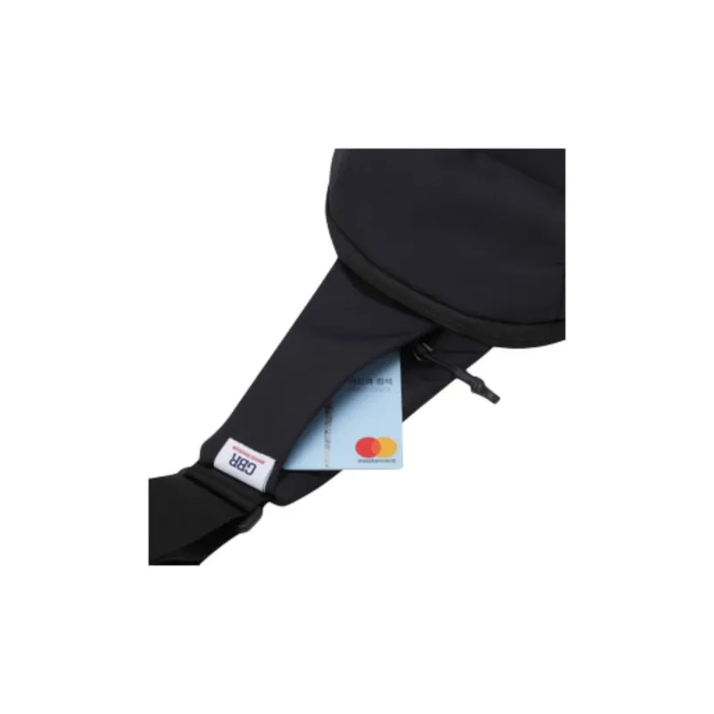 DESCENTE Nylon Sling Bag Men's Black-9