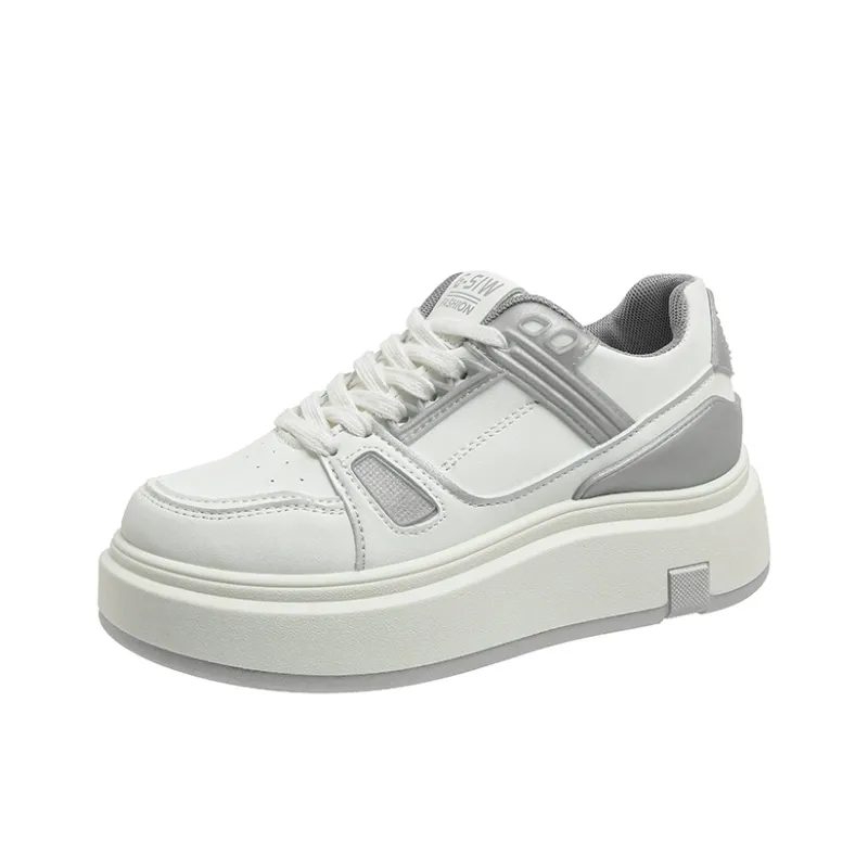 SHUXI Skateboard Shoes Women's Low Top-5