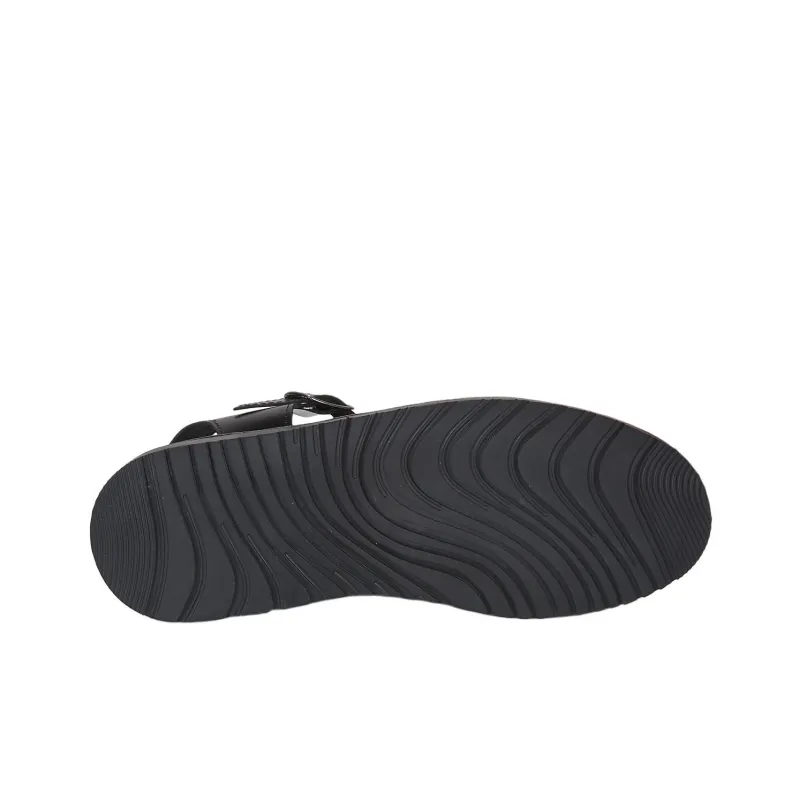 PELLET ANGEL Roman Sandals Men's Black-6