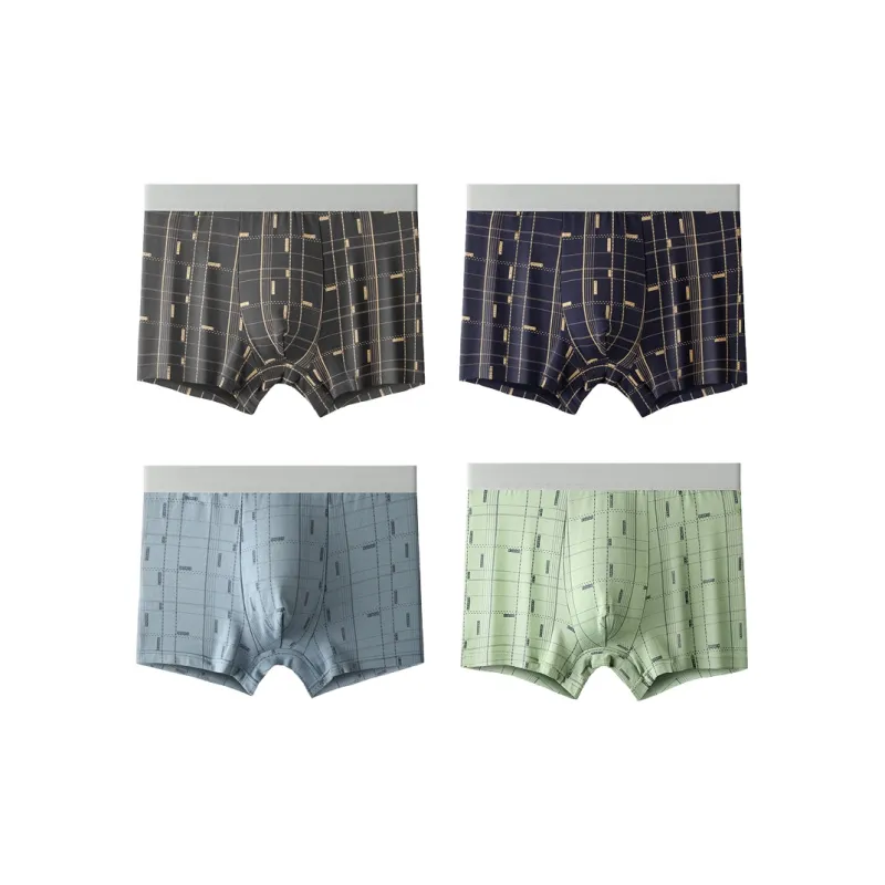MIIOW Trend Party Series Underpants Men's 4 Pack-10