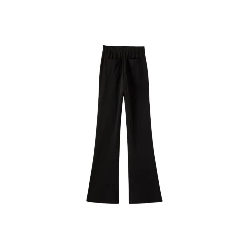 Late White Casual Pants Women's-7