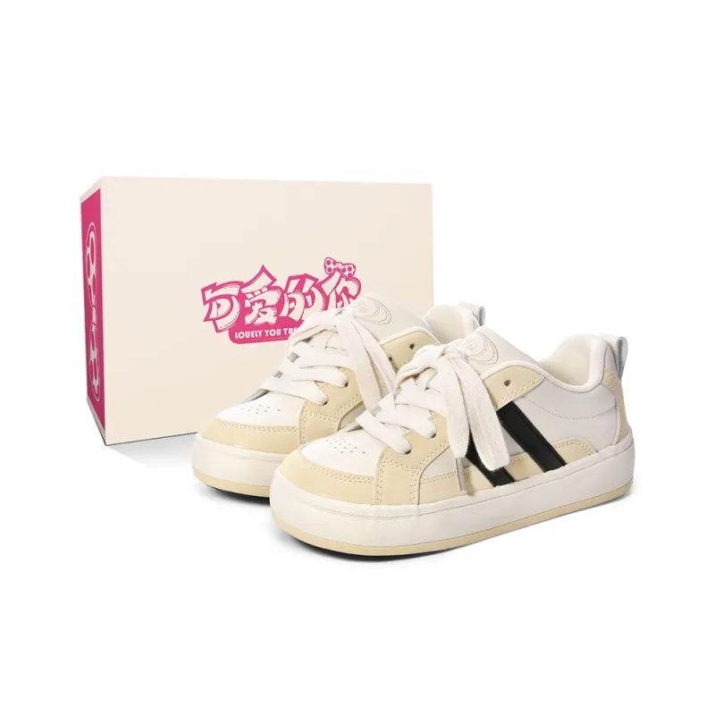 Lovely You Lightweight Wear-Resistant And Slip-Resistant Low-Top Skateboard Shoes Women's-0
