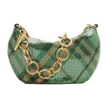 Burberry Brass Handbag Shoulder Bag Mini Women's Gulf Color