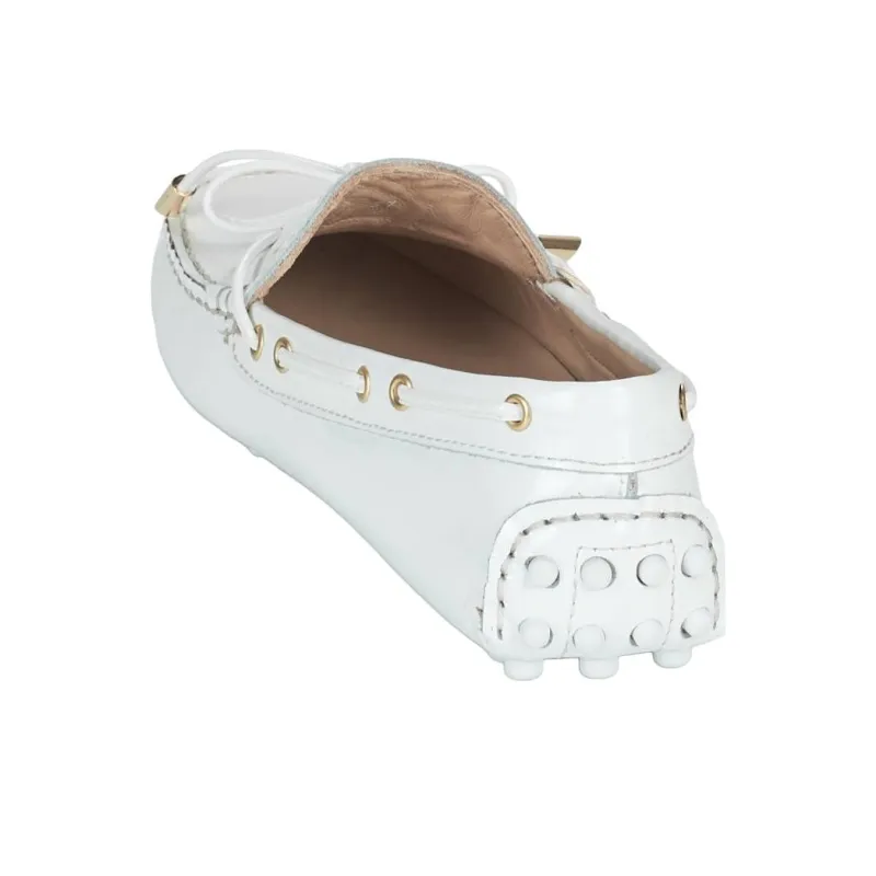 JB MARTIN CAPRICE Gommino Loafers Women's White-4