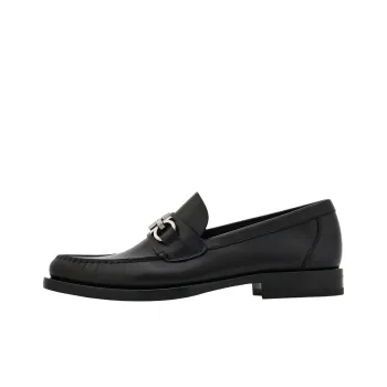 FERRAGAMO GANCINI Loafers Men's Black
