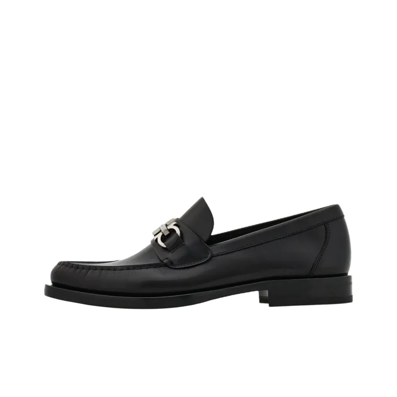 FERRAGAMO GANCINI Loafers Men's Black-0