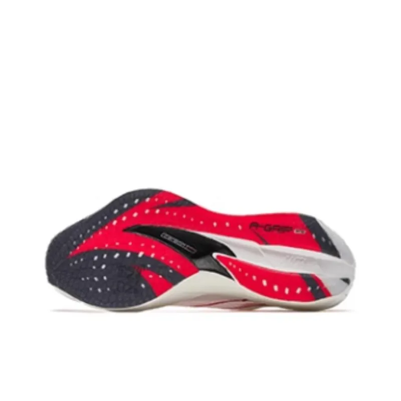 Anta C202 6.0 PRO Coverage Rebound Low-Top Carbon Plate Marathon Running Shoes Women's White Red-4
