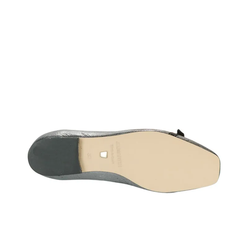 JB MARTIN Velina Casual Single Shoes Women's Silver Gray-6