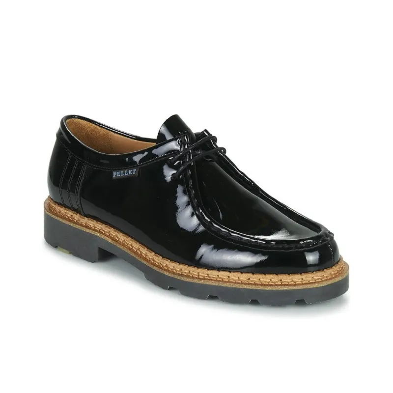 PELLET MACHA Casual Single Shoes Women's Black-3