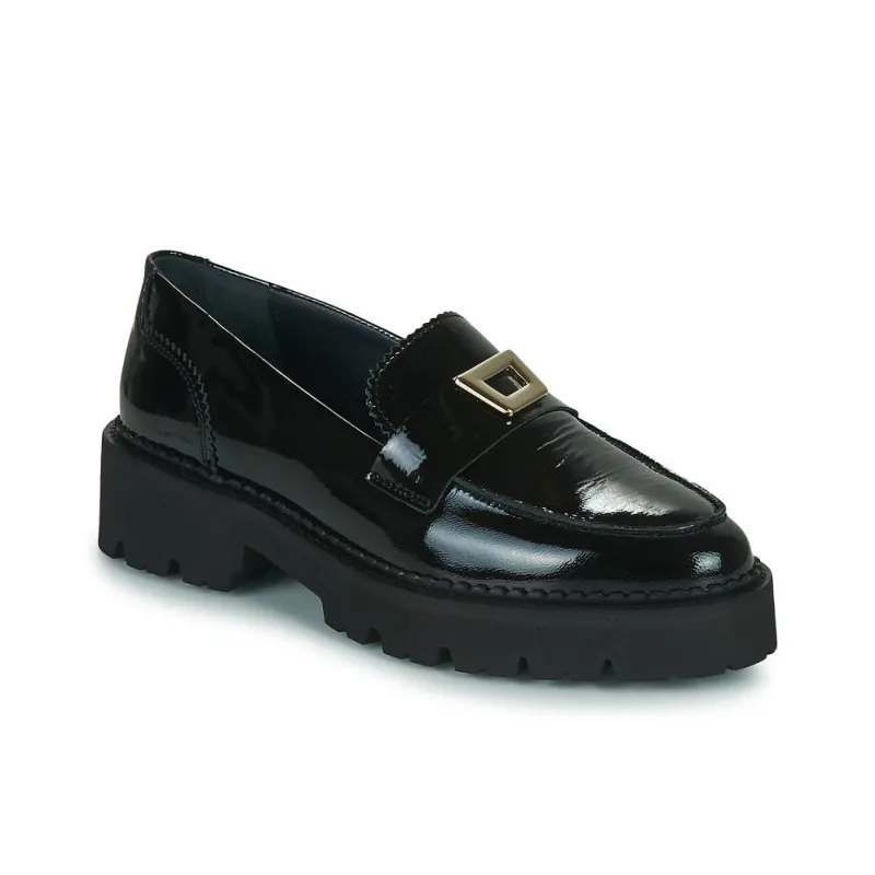 JB MARTIN FOLIE Loafers 4cm Women's Black-3