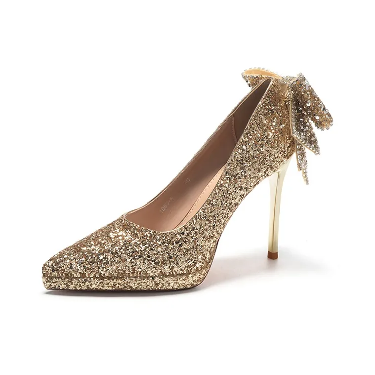 XIMO BULL Slim Heel High Heels 11CM Women's-13